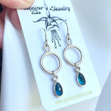 Load image into Gallery viewer, Kyanite Hoops