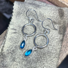 Load image into Gallery viewer, Kyanite Hoops
