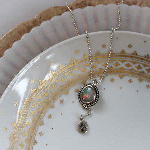 Opal Comet Necklace