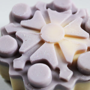 Lavender Snowflake Soap