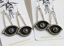 Load image into Gallery viewer, Spirit Eye Earrings (Tanzanite)