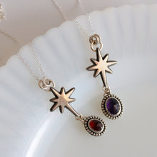 Load image into Gallery viewer, Birthstone Birth Star (Garnet)