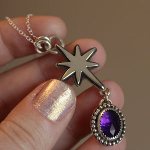 Birthstone Birth Star (Amethyst)