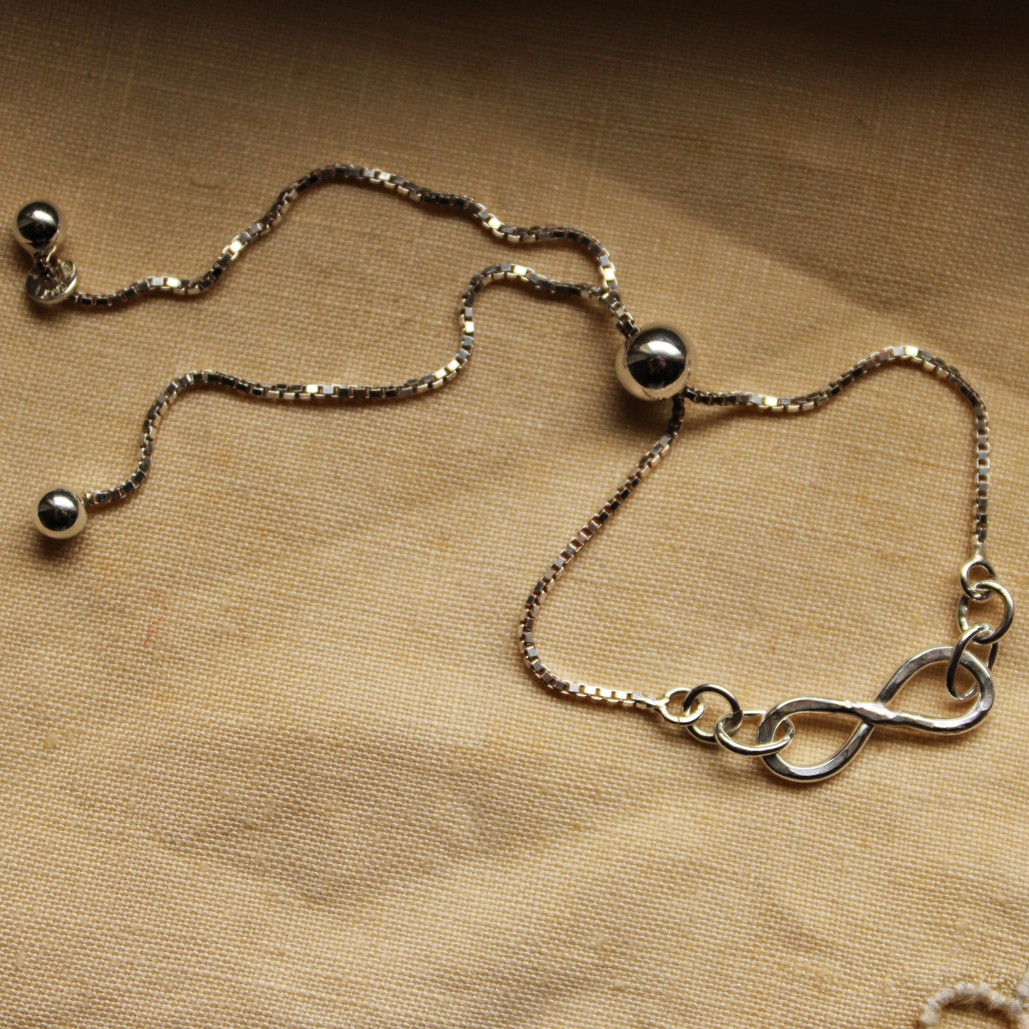 Infinity Slide Bracelet