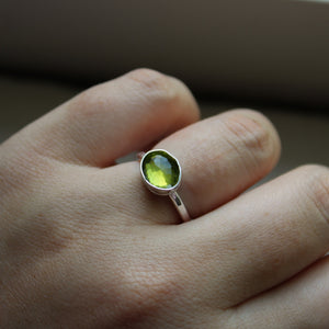 Peridot Ring 1 (made to order)