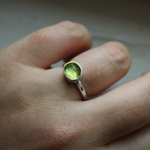 Peridot Ring 2 (made to order)