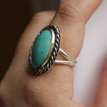 Load image into Gallery viewer, Turquoise Ring 1 (size 7.5)