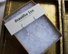 Load image into Gallery viewer, Angel Threaders (Herkimer Diamond)