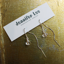 Load image into Gallery viewer, Angel Threaders (Herkimer Diamond)