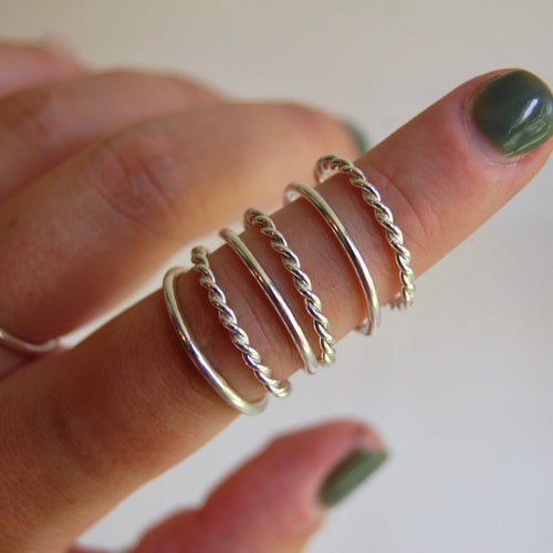 Sterling Silver Stacker